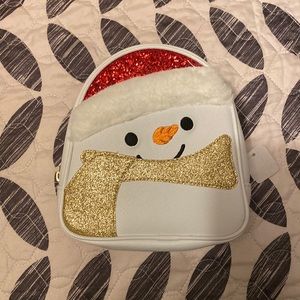 Bath & Body Works Snowman Cosmetic Bag